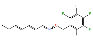 (E,E)-2,4-Heptadienal o-(2,3,4,5,6-pentafluorobenzyl)-oxime